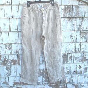 KO’S 100% Linen Flare Women’s Pants